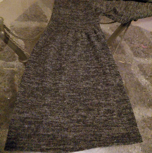 Poine Womens Gray Flared Blouse Top Size L - Picture 5 of 7